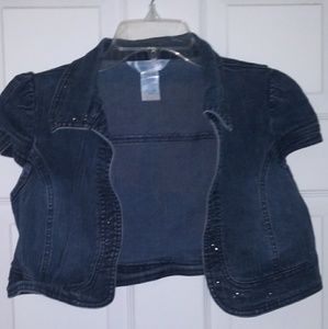 💜Girls cover-up w/ cap sleeves.